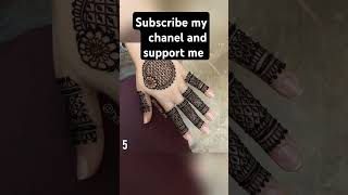 Gol tikki new latest designsmehndi designssubscribe hennaartlikemehndireelsfolllowforyou [upl. by June698]