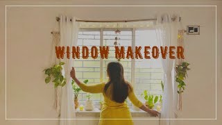 Window makeover  Window decoration  Window garden windowmakeoverindia windowgarden [upl. by Seravaj123]