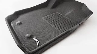 3D Moulded floor mats review [upl. by Rednijar]