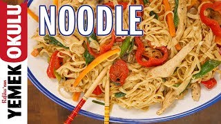 Başlangıç Seviyesindekiler İçin Sıfırdan Noodle Yapımı  Evde Noodle Makarna Tarifi [upl. by Marrin]