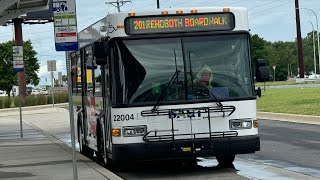 Dart 22004 2022 Gillig Low Floor 29’ on route 201 red line [upl. by Frans975]