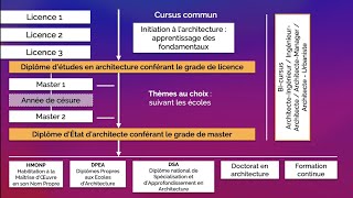 Les études d’architecture  organisation spécialisations 825 [upl. by Brookes]