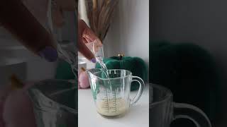 Oatmeal face wash tutorial available now skincareproducts diyskincare facewash facecleanser [upl. by Eikin]