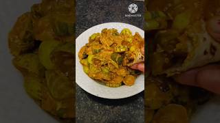 राजस्थानी काचरे की सब्जी youtubeshorts shortvideo trending viralshort shorts food cooking 😋😋 [upl. by Olumor]