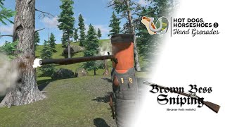 Using a Brown Bess as a sniper  H3VR [upl. by Gnirps]