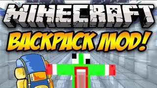 Minecraft BACKPACKS  Mod Showcase [upl. by Thar]