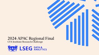 2024 APAC Research Challenge Regional Finals [upl. by Anaira]