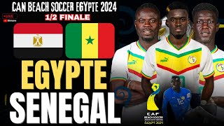 🔴LIVE ÉGYPTE  SÉNÉGAL  12 FINALE CAN BEACH SOCCER 2024  LES RETROUVAILLES  ALLEZ LES LIONS [upl. by Corin]