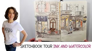 Secrets of Moleskine 5 Sketchbook Revealed  A Sketchbook Tour [upl. by Aerol255]