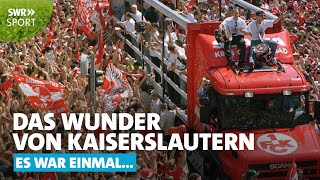 1998 Der FCK wird Meister Kaiserslautern im Ausnahmezustand  SWR Sport [upl. by Ethan739]