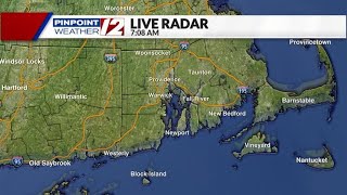 WPRI 12 Weather Now 6824 Nice Breezy Today Round of Showers Sunday [upl. by Atikat]