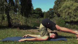 Yoga Plough Pose Halasana [upl. by Burkley591]