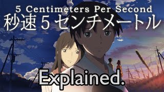 5 Centimetres Per Second Anime full movie 1080p [upl. by Ardnasal]