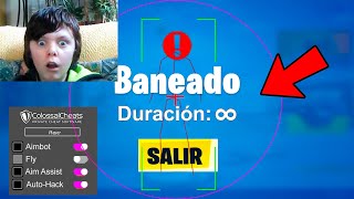 Cazé Streamer USANDO HACKS Otra Vez en Directo BANEADO [upl. by Tews152]