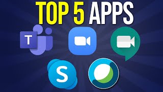 Top 5 Video Conferencing Apps Explained in One Video [upl. by Asilak]