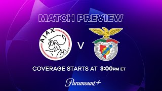 Ajax vs Benfica Champions League Round of 16 Matchday Preview and Predictions [upl. by Parks]