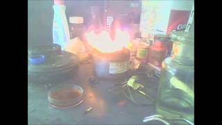 Combustion Of Nitrobenzene [upl. by Iccir]