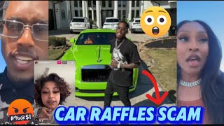 🔴COREY SSG EXPOSED BY EXS FOR FAKE CAR RAFFLE Scam😳 DANNI PULLS POW POW💥 ALMOST BURN HIS CLOTHES🔥 [upl. by Weed]