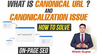 What is Canonical URL in Hindi  Canonicalization Issues in SEO  On Page SEO Tutorial for Beginners [upl. by Yevette]