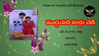 Muddhupadi Haddhu Chedi Jariginadhaniki From Srivari Priyuraalu 1994 AK2 Musicals [upl. by Eusassilem]