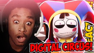 Reacting To THE AMAZING DIGITAL CIRCUS PILOT By GLITCH REACTION [upl. by Ecirbaf446]