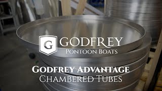 Godfrey Pontoon Boats  Godfrey Advantage Chambered Tubes [upl. by Lexerd]