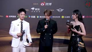 Eng Sub 240925 Jackson Wang at Weibo Music Awards 2024 Red Carpet [upl. by Atilegna147]