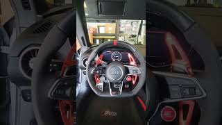 AUDI TT RS  R8 PADDLE SHIFTER INSTALL 🚀🪐 AUDITTRS TTRS AUDI 5CYLINDER AUDITT [upl. by Atile429]