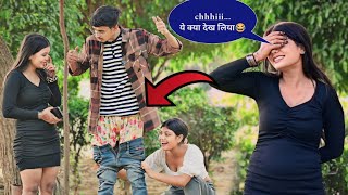 Dropping Pants Prank On Cute Girl 😂 Harsh Prank Tv [upl. by Hannahc249]