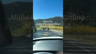 Southern Idaho in the Fall is so beautiful rvlife rvamerica idaho rvingamerica rv rvtravel [upl. by Ailuy]