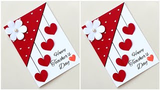 DIY Teachers day Greeting CardTeachers day CardHow to make Teachers day Card Handmade [upl. by Gussi]