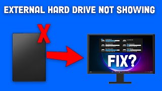 How To Fix External Hard Drive not Showing or Detecting in Windows 11Solved [upl. by Irodim613]