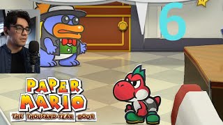 Zafiro plays PaperMario The Thousandyear Door Part 6  twitchvod papermariothethousandyeardoor [upl. by Ytima]