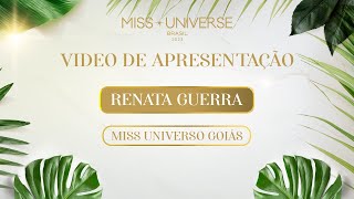 RENATA GUERRA  MISS UNIVERSO GOIÁS 2023 [upl. by Egag]