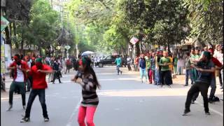 ICC T20 World Cup 2014 Flash mob J L H S [upl. by Bee]