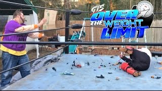 BRUTAL TOYS IN THE RING MATCH GTS WRESTLING SUPERCARD PPV EVENT [upl. by Nhguavaj728]