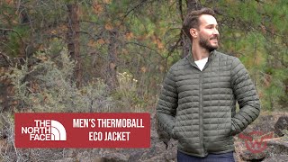 Moosejaw Does ASMR The North Face Mens Thermoball Eco Jacket [upl. by Luann]