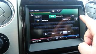 How to Set a Destination On MyFord Touch Navigation System [upl. by Good]