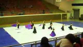 Coppell High School Winterguard  Timeless  2008 [upl. by Eilsew]