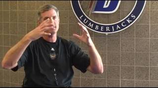 Christian Laettner Interview Part 2  Lakeland News Sports  June 20 2014 [upl. by Kirbee]