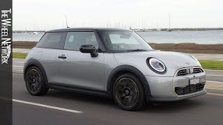 2024 Mini Cooper S Favoured  Melting Silver III  Driving Interior Exterior 4K [upl. by Falo]