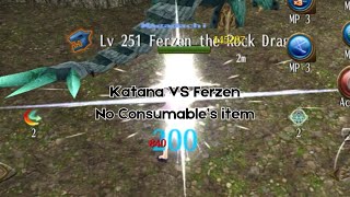 Katana vs Ferzen  Toram Online [upl. by Akenat]