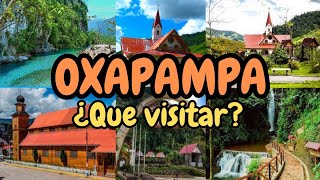 OXAPAMPA TURISMO  Â¿que LUGARES TURÃSTICOS visitar  CIUDAD EUROPEA EN PERU [upl. by Stanislas916]