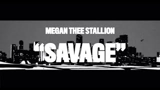 Megan Thee Stallion  Savage Animated Video [upl. by Margherita]