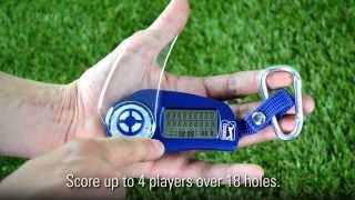 PGA TOUR Electronic Score Card  PGAT22B [upl. by Lapotin]