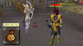 I went PKing in Runescapes Richest World [upl. by Ajiat]