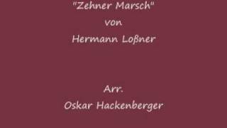 quot Zehner Marsch quot von Hermann Loßner  Zentrales Orchester der NVA  HQ [upl. by Eanat559]