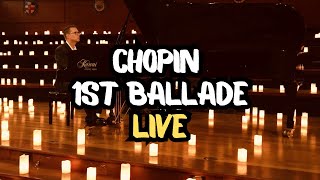 Chopin Ballade No 1 in G minor Op 23  Live Performance chopin piano classicalpiano 🎹 [upl. by Sorci]