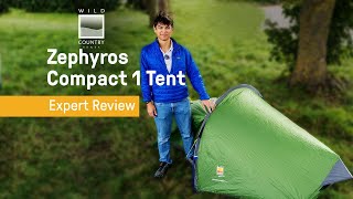 Wild Country Zephyros Compact 1 Tent  Expert Review 2021 [upl. by Ahsilac966]