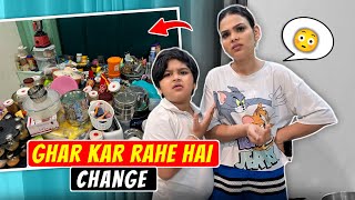 GHAR KAR RAHE HAI CHANGE  CHIKU MALIK VLOG [upl. by Eenahc]